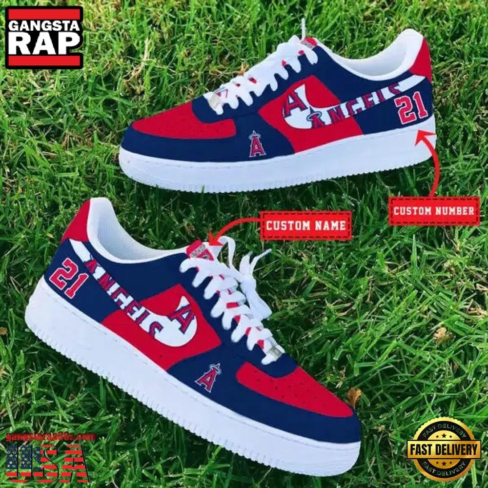 MLB Kansas City Royals Custom Name Number New Design Air Force 1 Shoes Sneaker MLB Kansas City Royals Custom Name Number New Design Air Force 1 Shoes Sneaker - Image 1