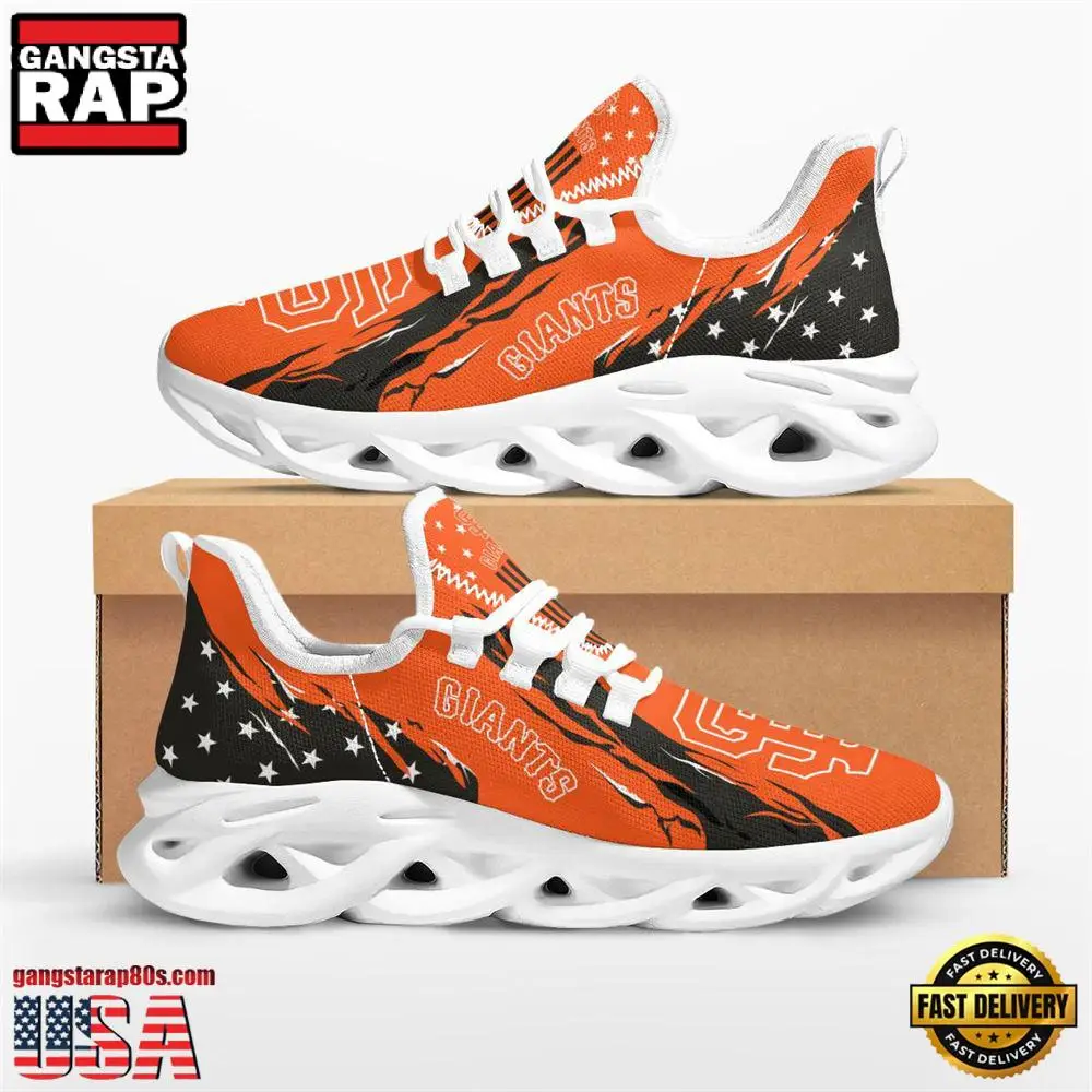 MLB San Francisco Giants Stars and Stripes M Soul Shoes Running Sneakers