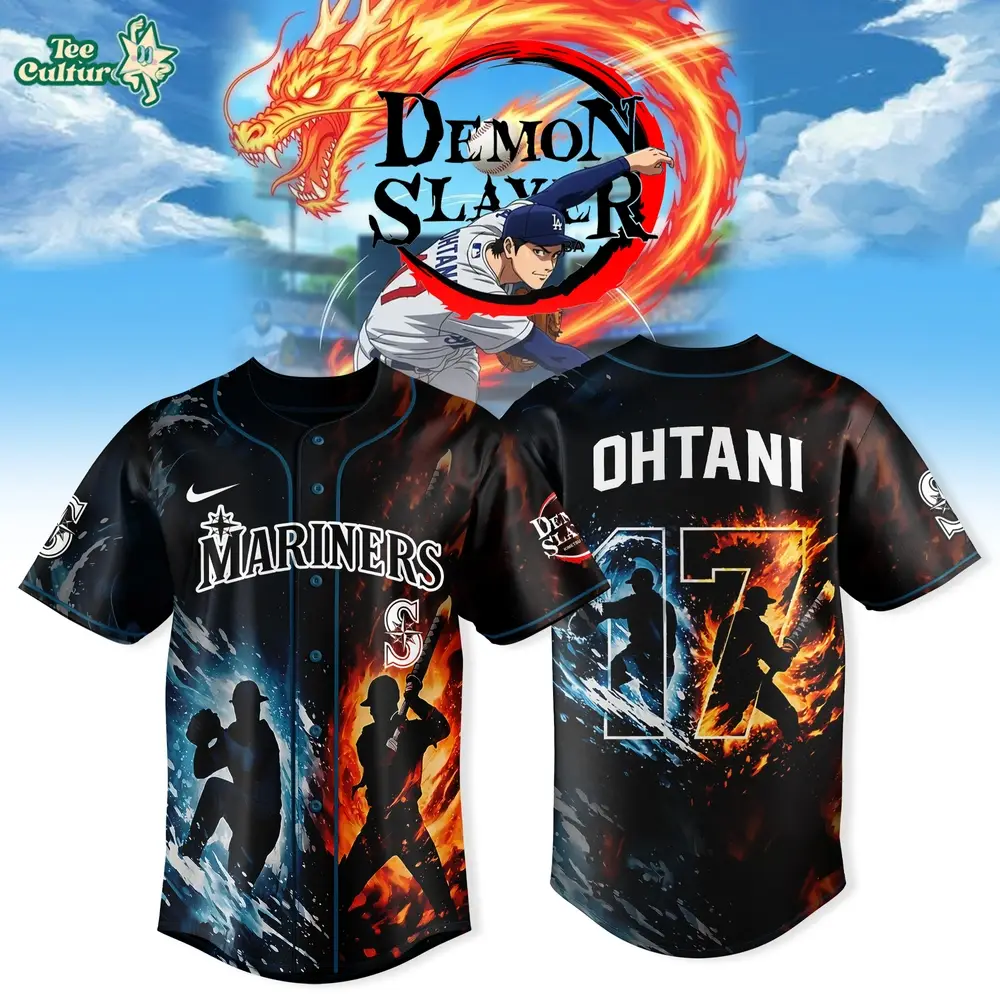 MLB Shohei Ohtani x Demon Slayer 2026 New Jersey