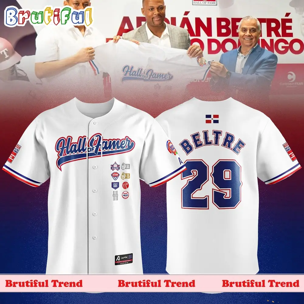 MLB Texas Rangers Adrian Beltre Commemorative To The Hall Of Fame Baseball Jersey
