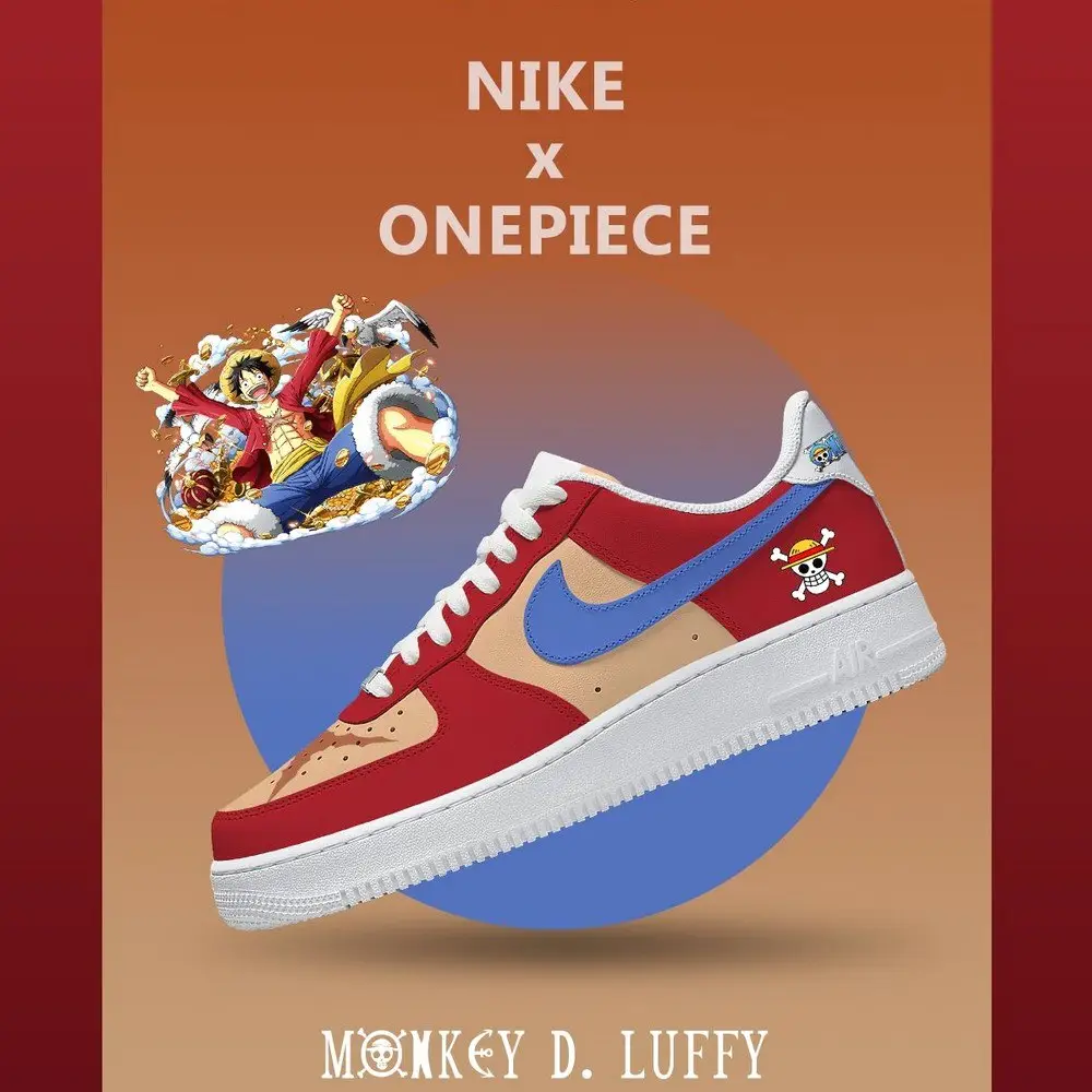 Monkey D. Luffy V.1 One Piece Limited Low Top Shoes