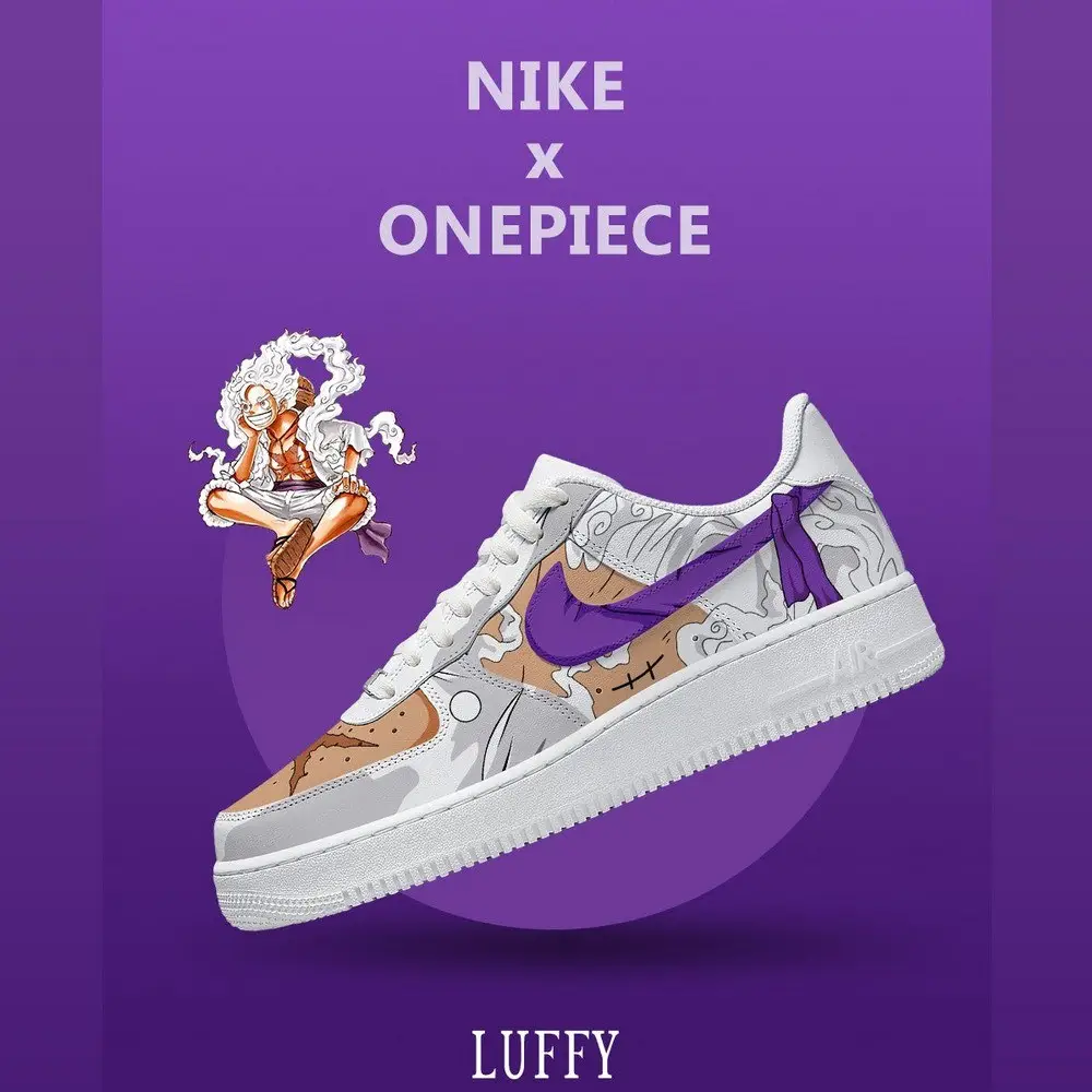 Monkey D. Luffy V.2 One Piece Limited Low Top Shoes Monkey D. Luffy V.2 One Piece Limited Low Top Shoes - Image 1