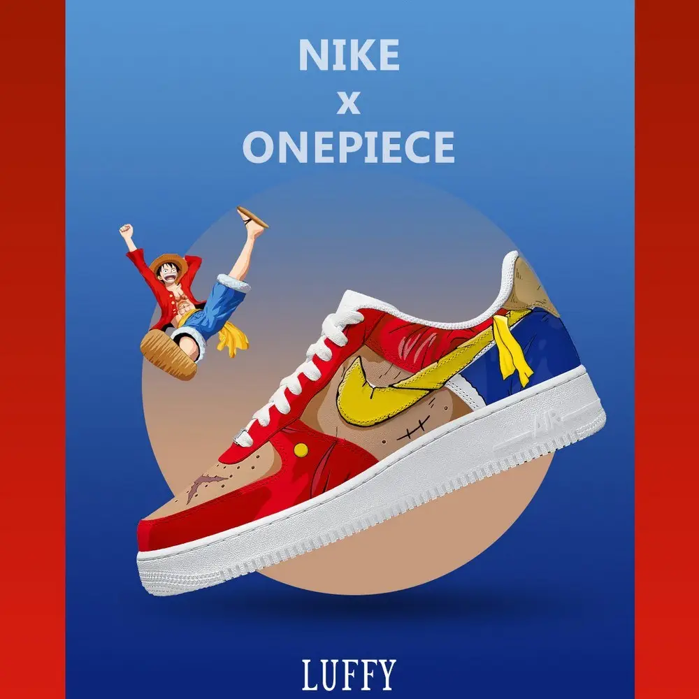 Monkey D. Luffy V.7 One Piece Limited Low Top Shoes Monkey D. Luffy V.7 One Piece Limited Low Top Shoes - Image 1