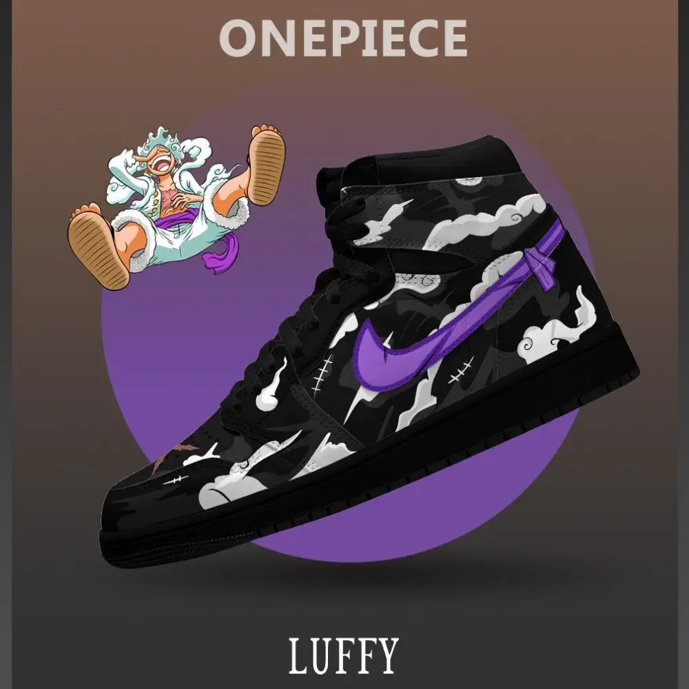 Monkey D. Luffy V.8 One Piece J1 High Top Shoes