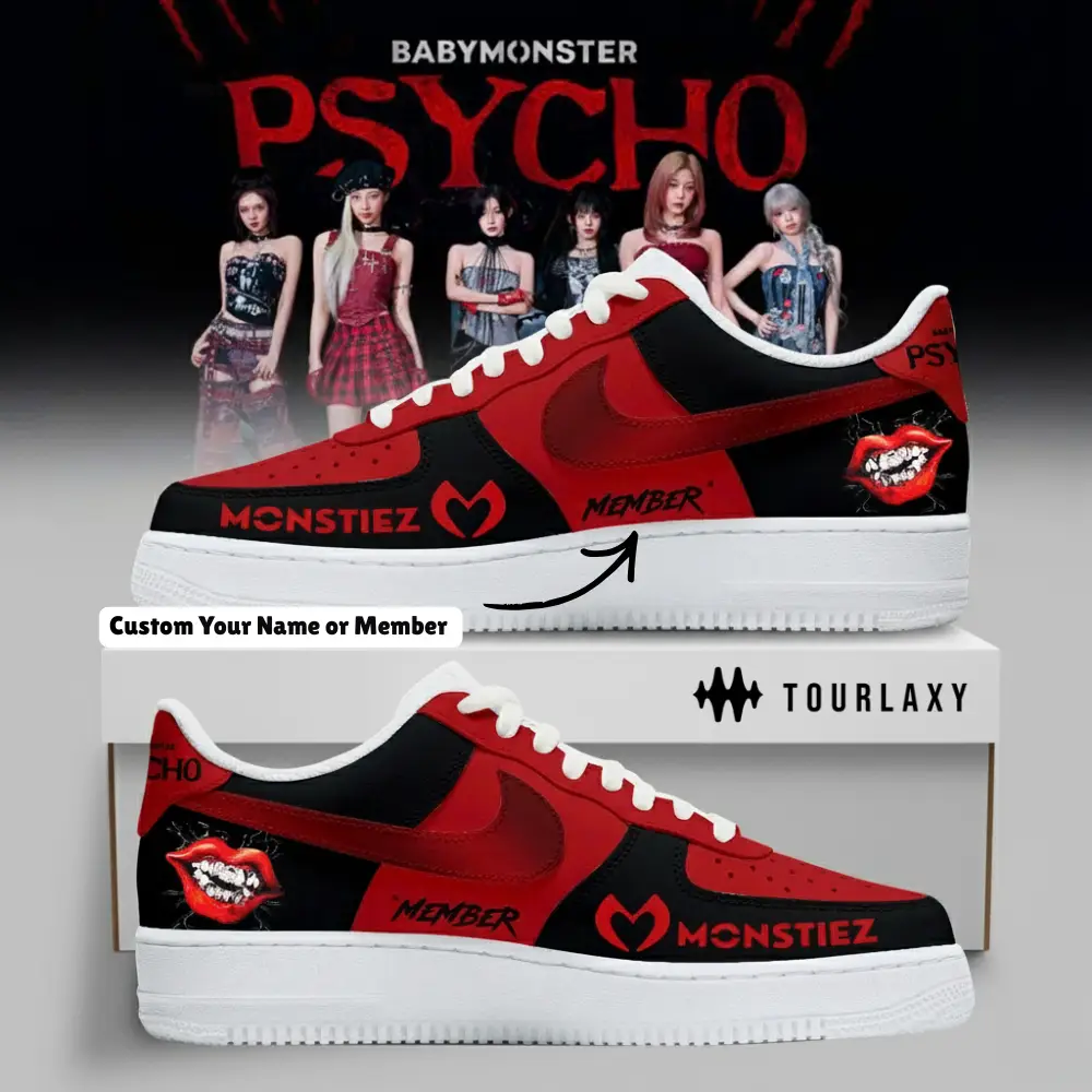 Monstiez Pyscho Baby Monster Air Force 1 Shoes 