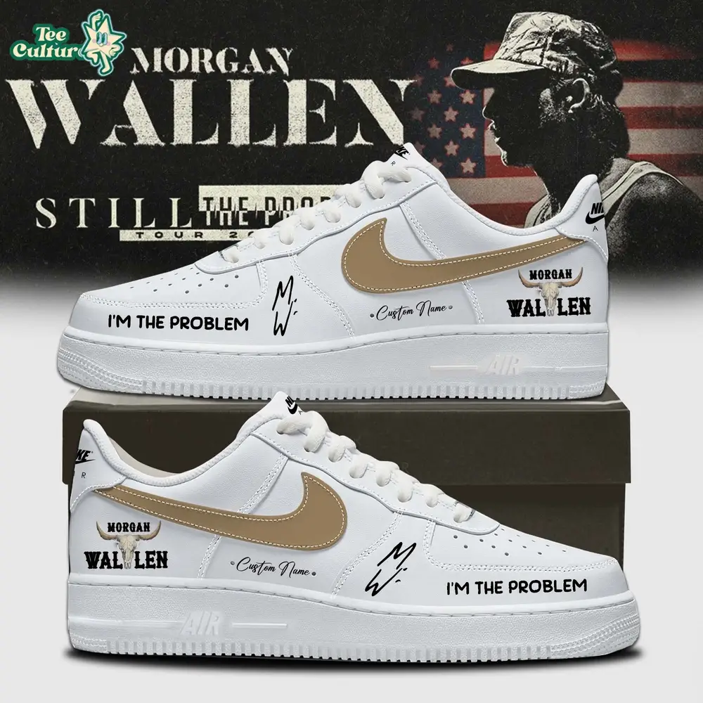 Morgan Wallen I'm The Problem WORLD TOUR 2026 Limited Edition Signature - Shoes V2