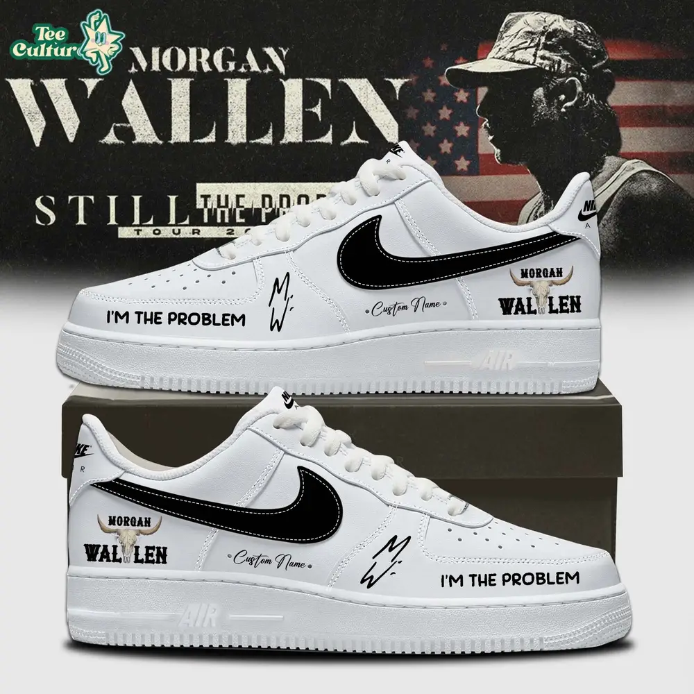 Morgan Wallen I'm The Problem WORLD TOUR 2026 Limited Edition Signature - Shoes V3