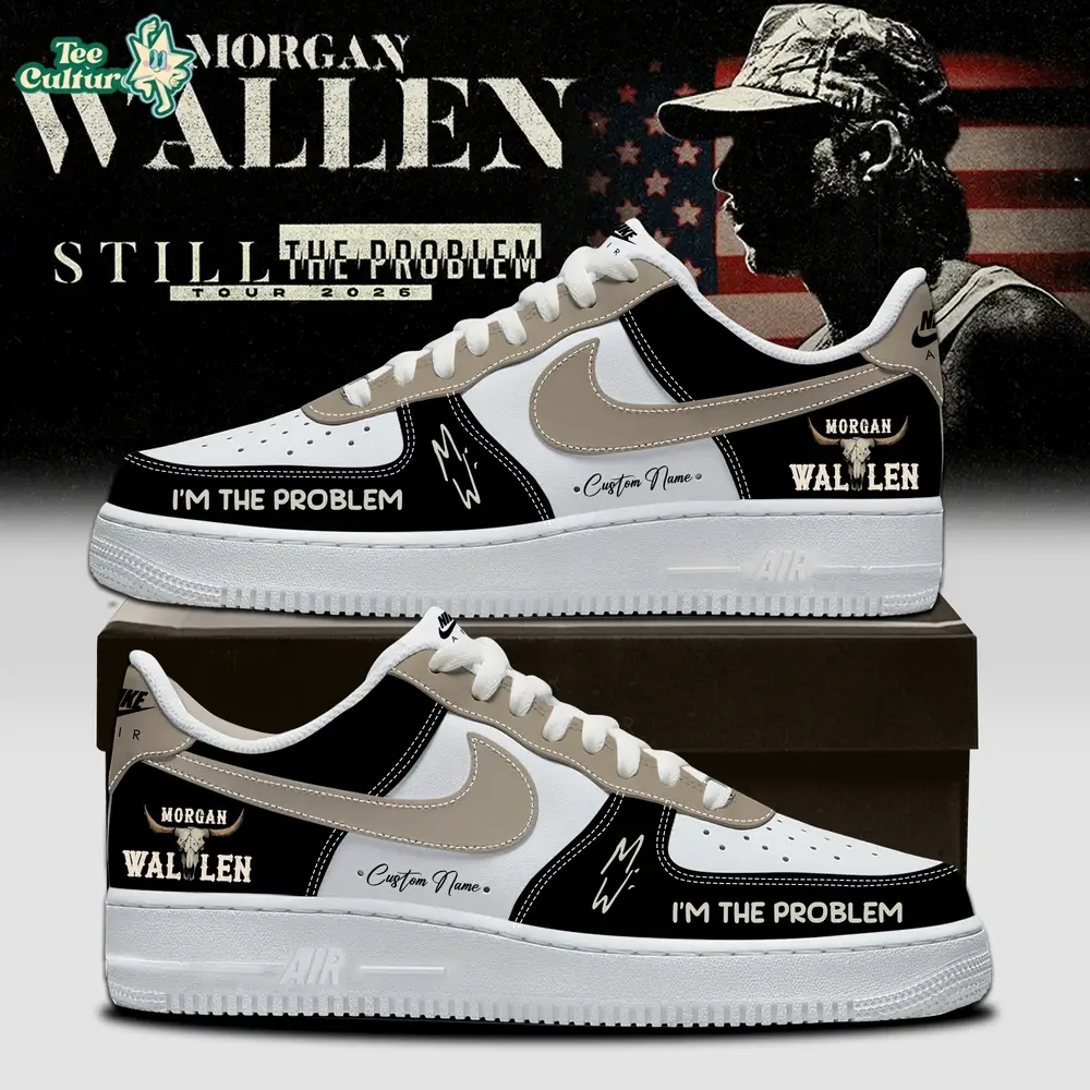 Morgan Wallen I'm The Problem WORLD TOUR 2026 Limited Edition Signature - Shoes V4