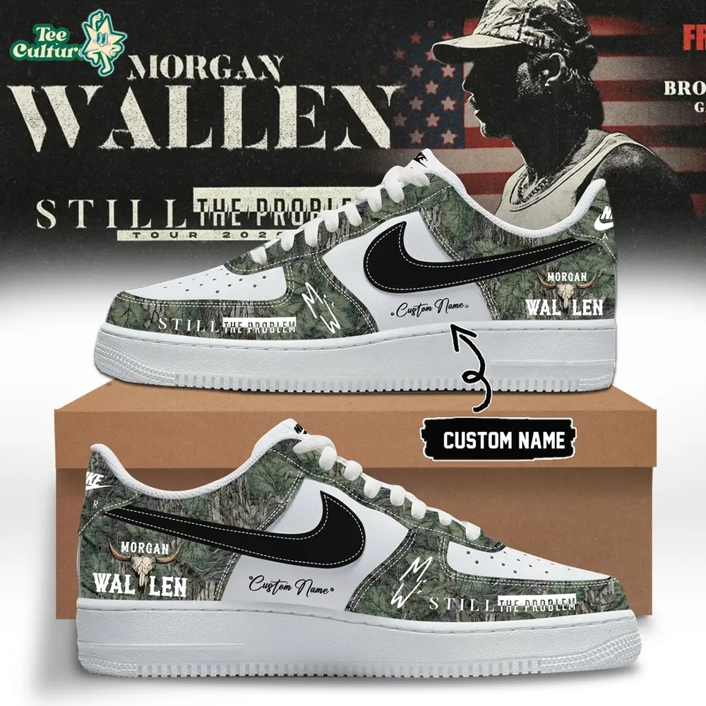 Morgan Wallen I'm The Problem WORLD TOUR 2026 Limited Edition Signature - Shoes V5
