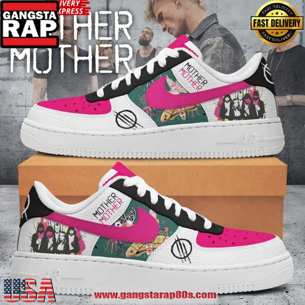Mother Mother Rock Band Air Force 1 Sneakers Shoes Mother Mother Rock Band Air Force 1 Sneakers Shoes - Image 1