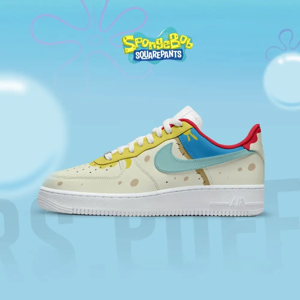 Mrs Puff Spongebob Squarepants AF1 Shoes