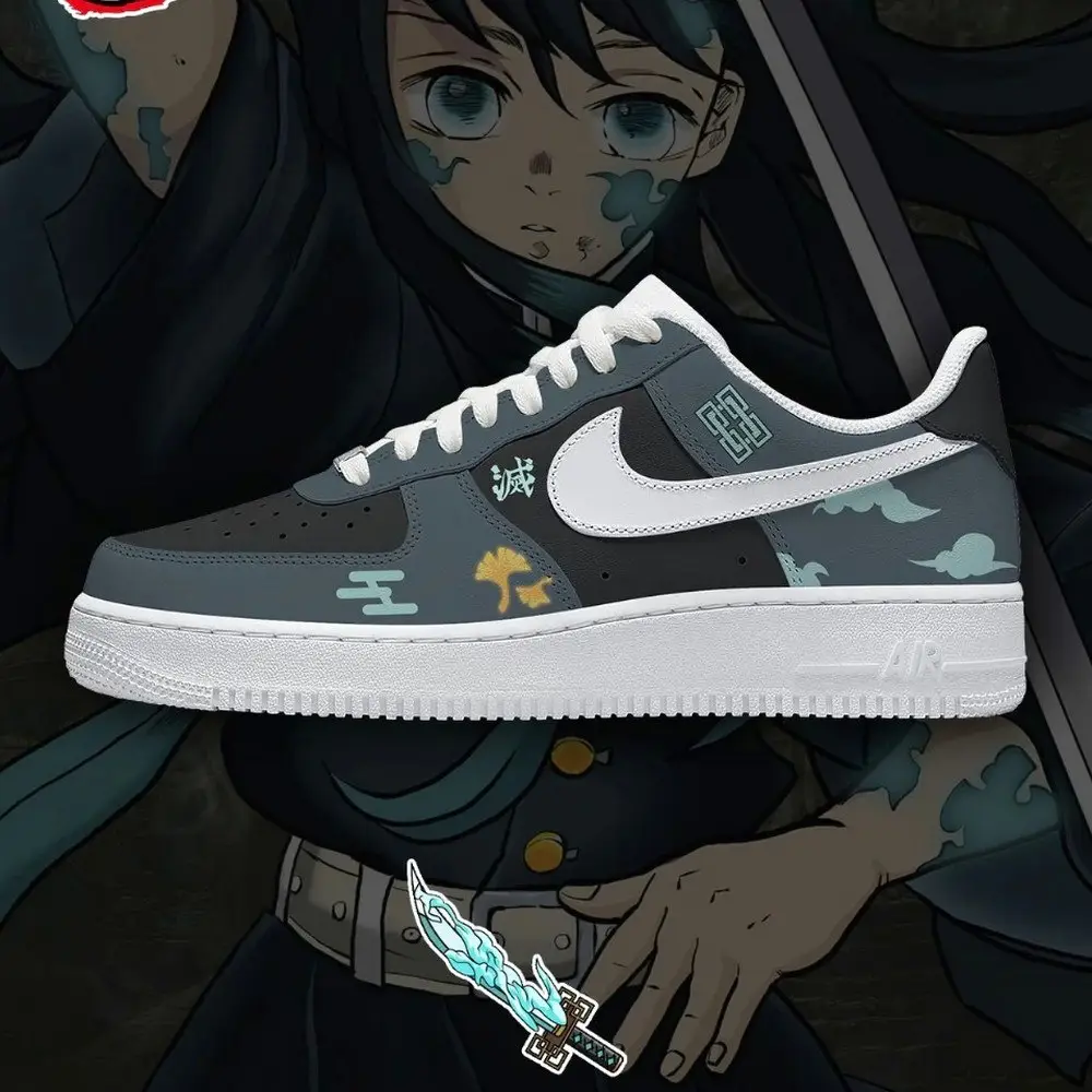 Muichiro Tokito Demon Slayer AF1 Shoes