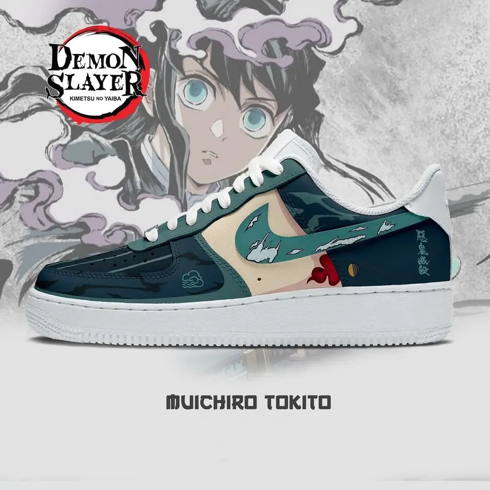 Muichiro Tokito Demon Slayer NAF Shoes