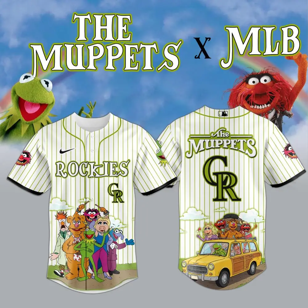 Muppets X Mlb Colorado Rockies Jersey – Limited Edition Fan Gear