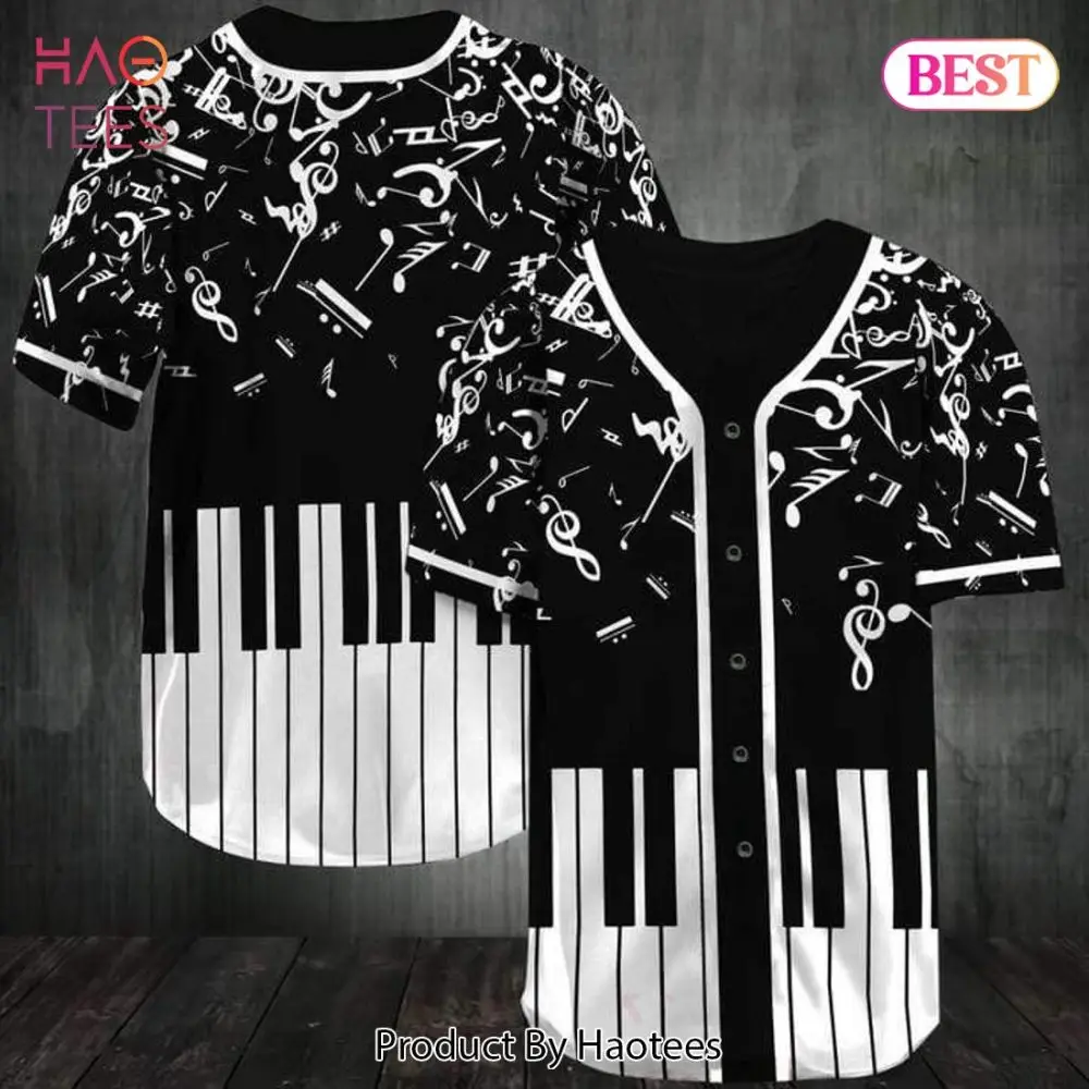 Music Note & Piano Keyboard Shirt - Unisex Musical Graphic Tee For Music Lovers