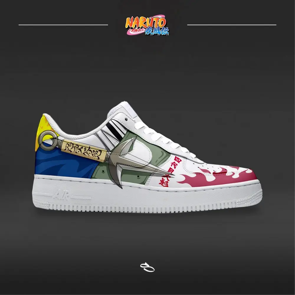 Namikaze Minato Hokage Naruto AF1 Shoes