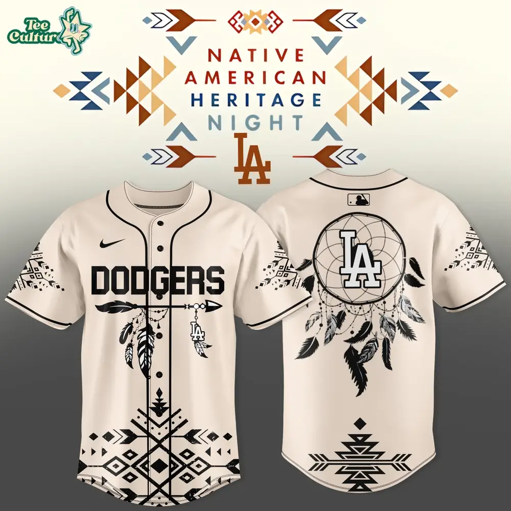 Native American Heritage Night x Los Angeles Dodgers Mlb 2026 Edition Jersey