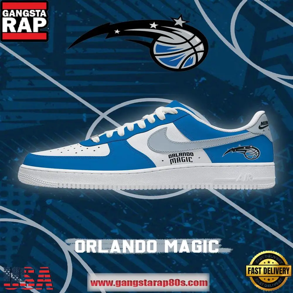 NBA Orlando Basketball New 2026 Version Air Force 1 Sneakers Shoes NBA Orlando Basketball New 2026 Version Air Force 1 Sneakers Shoes - Image 1