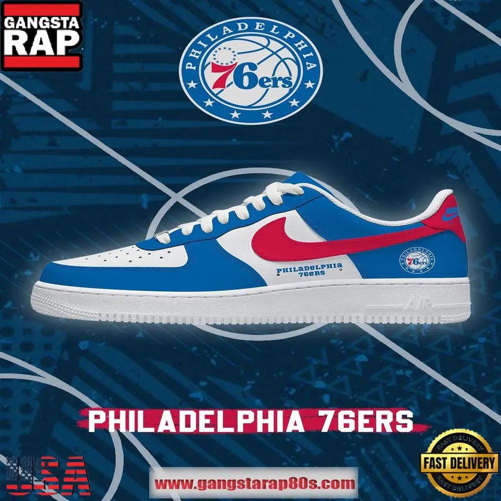 NBA Philadelphia Basketball New 2026 Version Air Force 1 Sneakers Shoes
