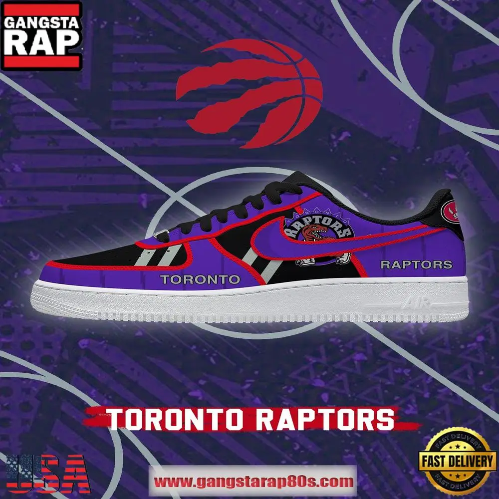 NBA Toronto Basketball Limited Style New 2026 Version Air Force 1 Sneakers Shoes