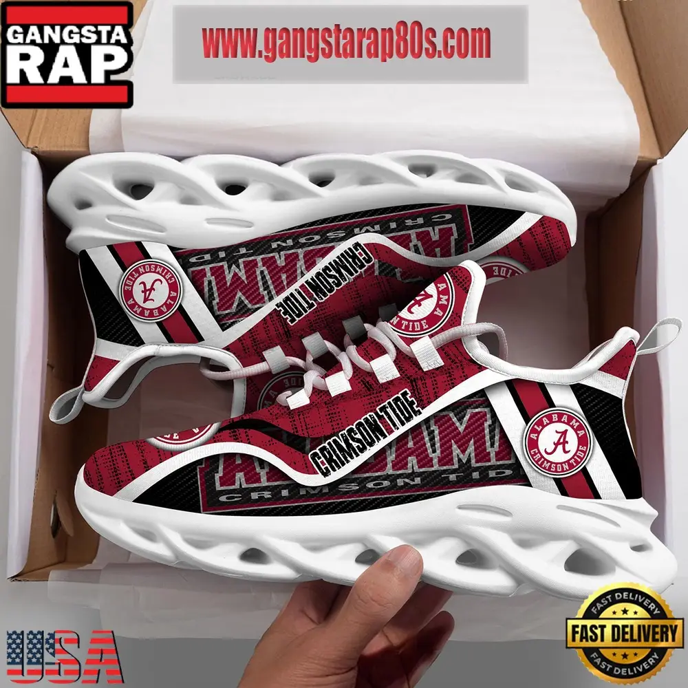 NCAA Alabama Crimson Tide New Design Max Soul Shoes Running Sneakers