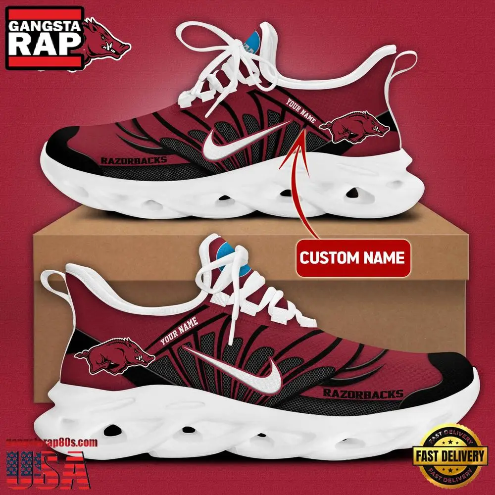 NCAA Arkansas Razorbacks Men Basketball 2024 Max Soul Shoes