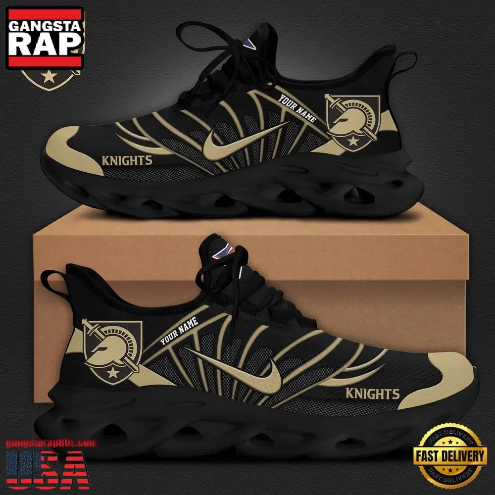 NCAA Army Black Knights West Point Football Personalized Max Soul Shoes