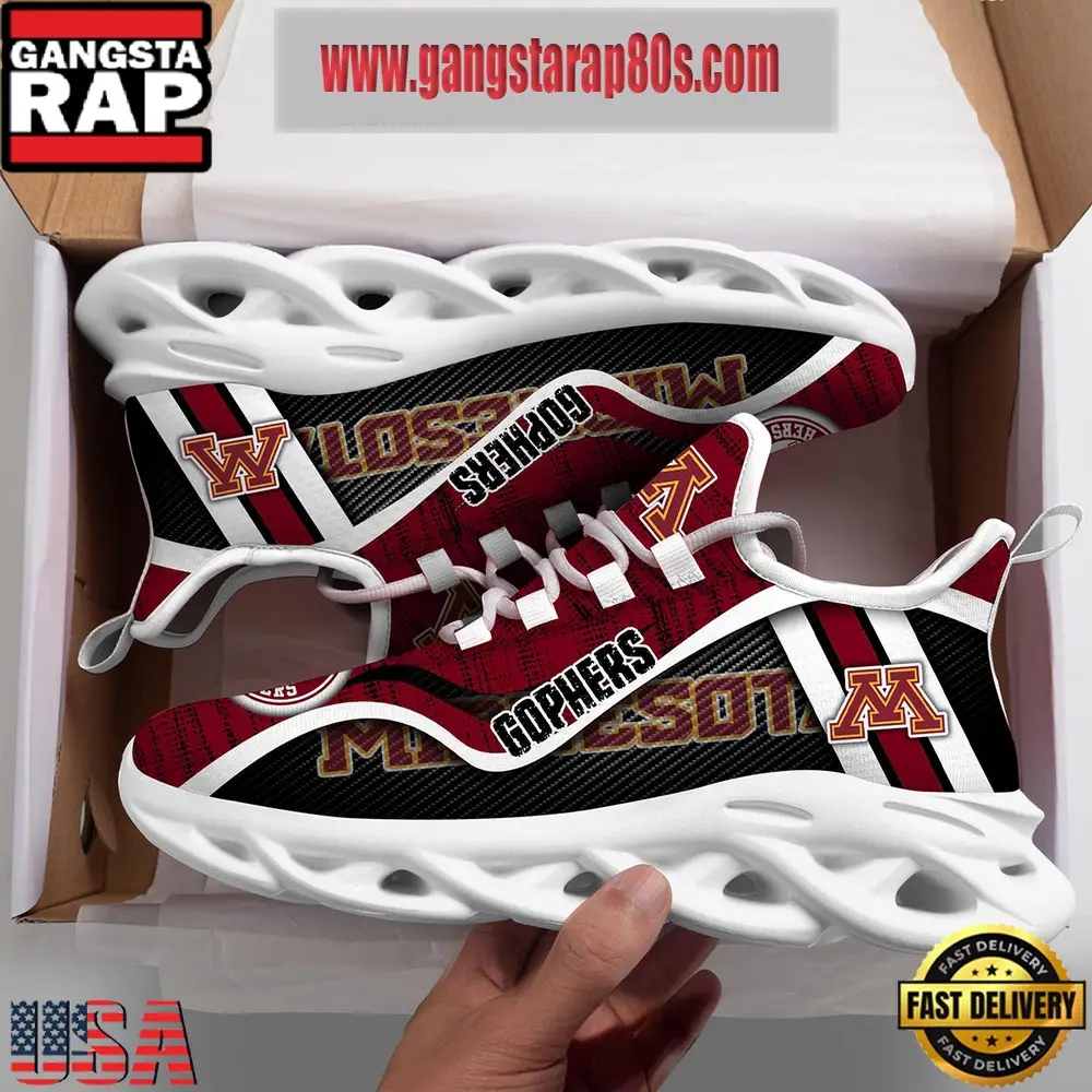NCAA Minnesota Golden Gophers New Design Max Soul Shoes Running Sneakers