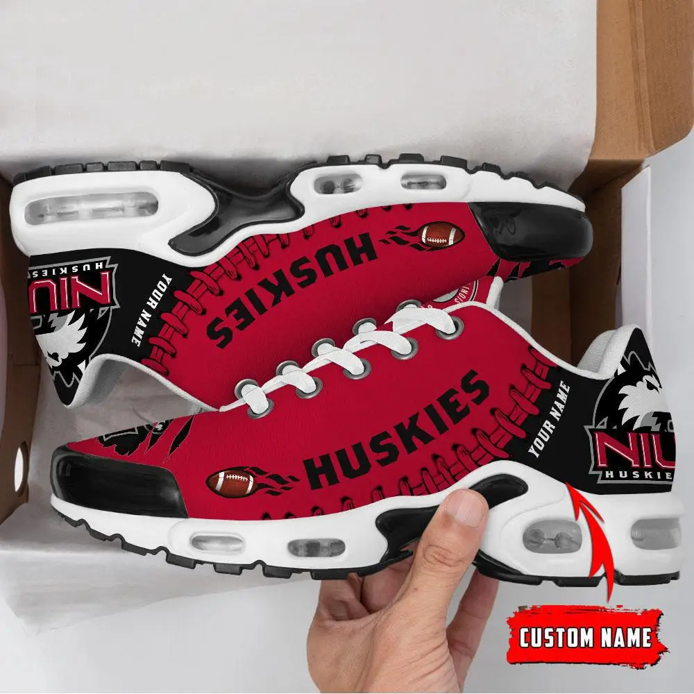 NCAA Northern Illinois Huskies Football Custom New Design Air Max Plus Shoes Running Sneakers NCAA Northern Illinois Huskies Football Custom New Design Air Max Plus Shoes Running Sneakers - Image 1