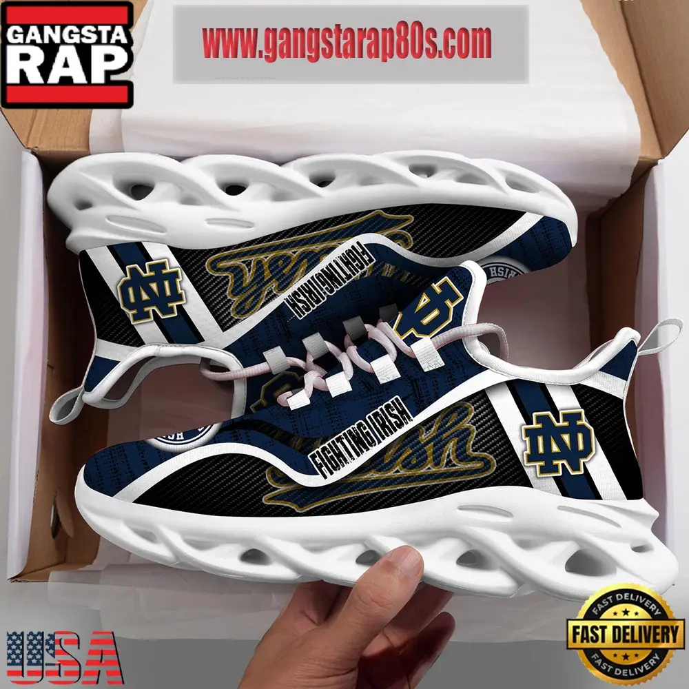 NCAA Notre Dame Fighting Irish New Design Max Soul Shoes Running Sneakers