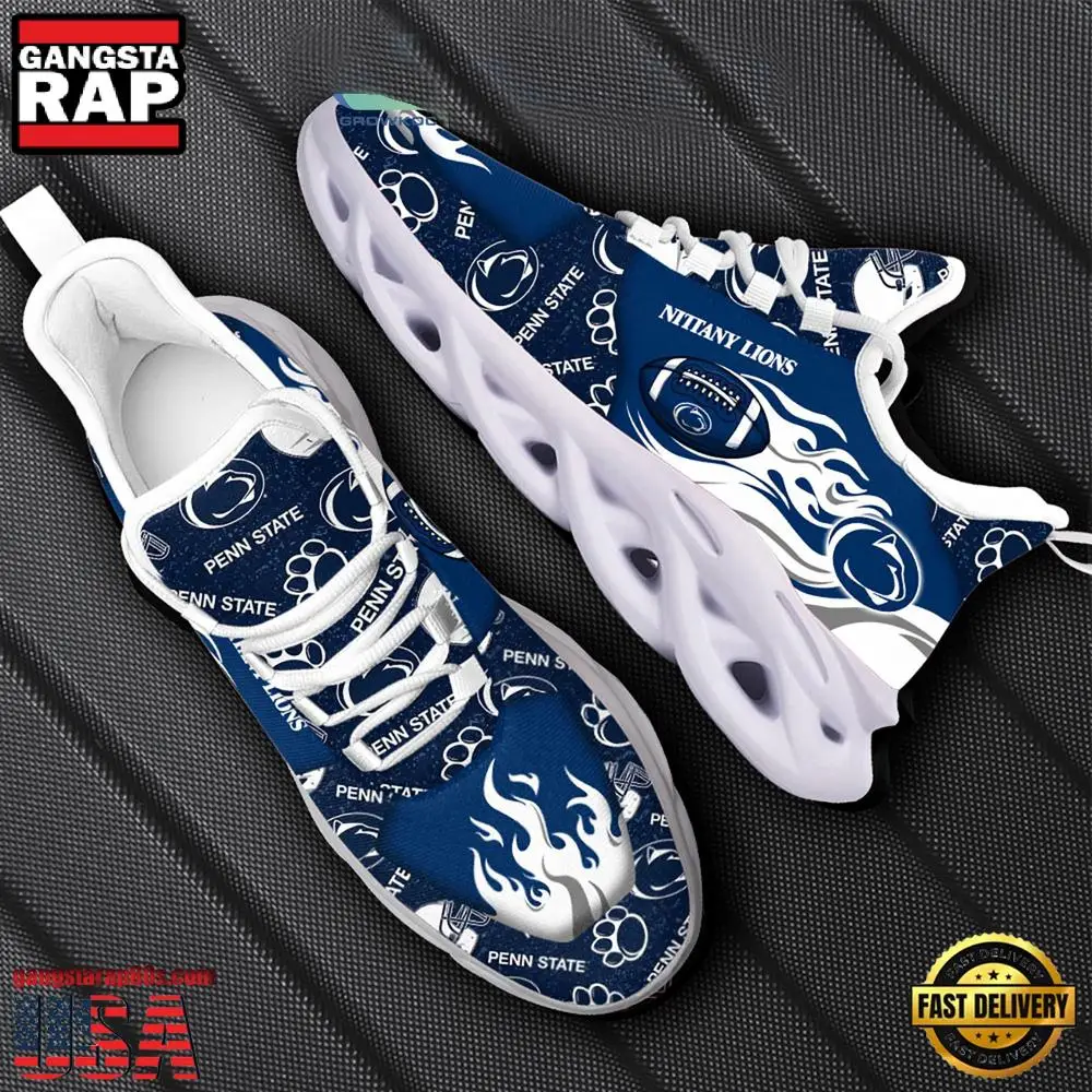 NCAA Penn State Nittany Lions New Design Max Soul Shoes, Running Sneakers