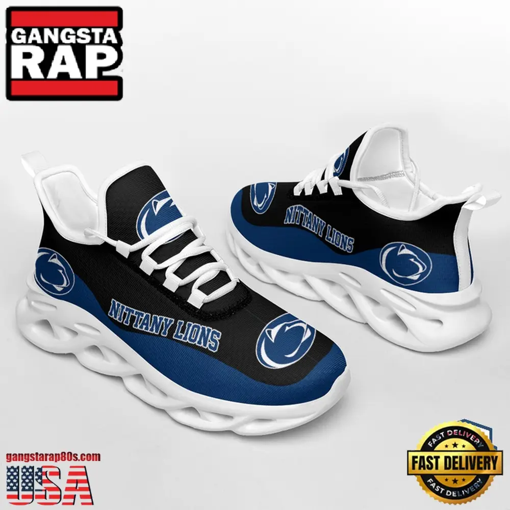 NCAA Penn State Nittany Lions Unique Design Max Soul Shoes Running Sneakers