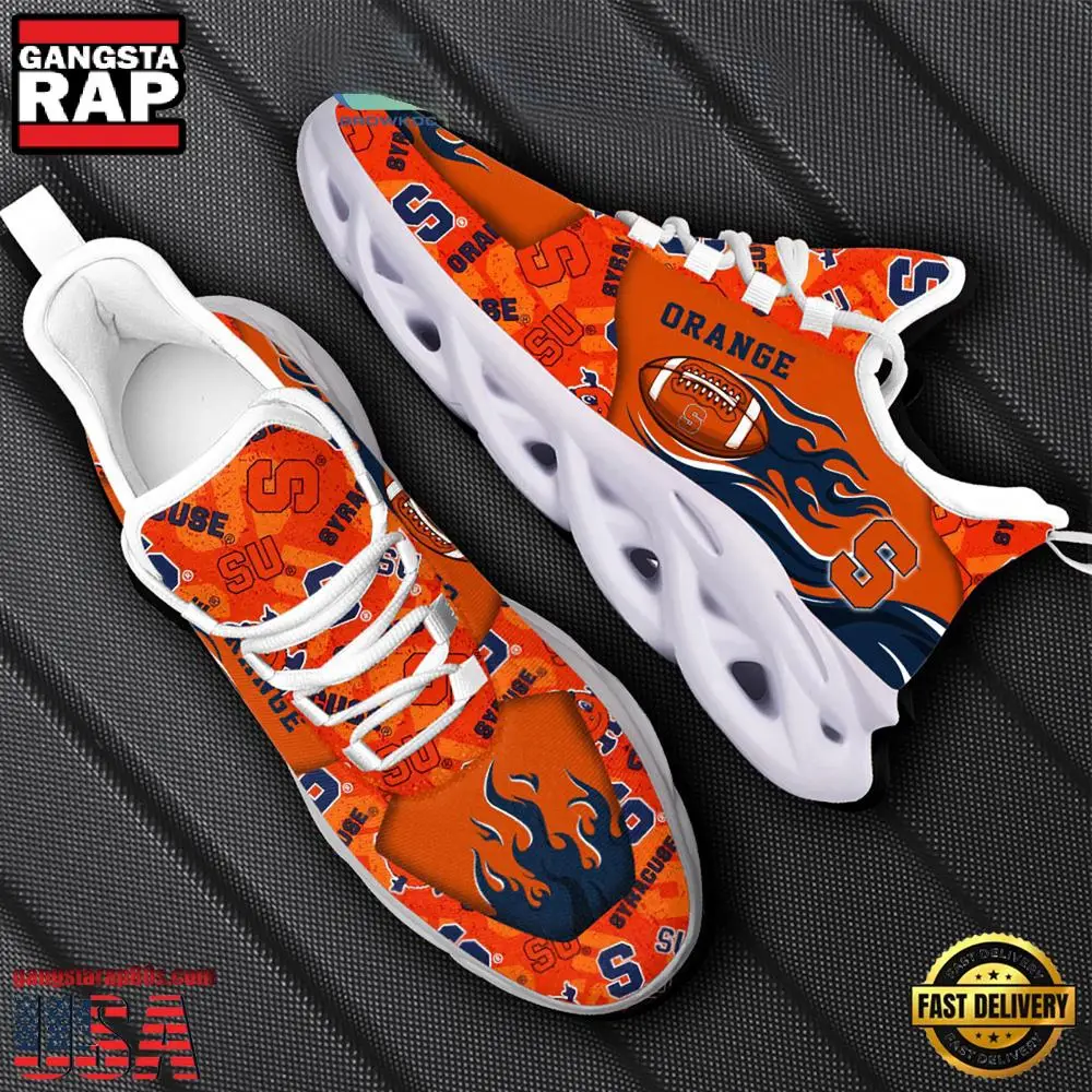 NCAA Syracuse Orange New Design Max Soul Shoes, Running Sneakers
