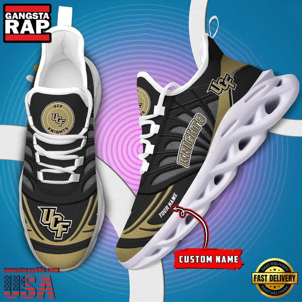 NCAA UCF Knights Custom Name Max Soul Shoes Sneaker Gift For Fans