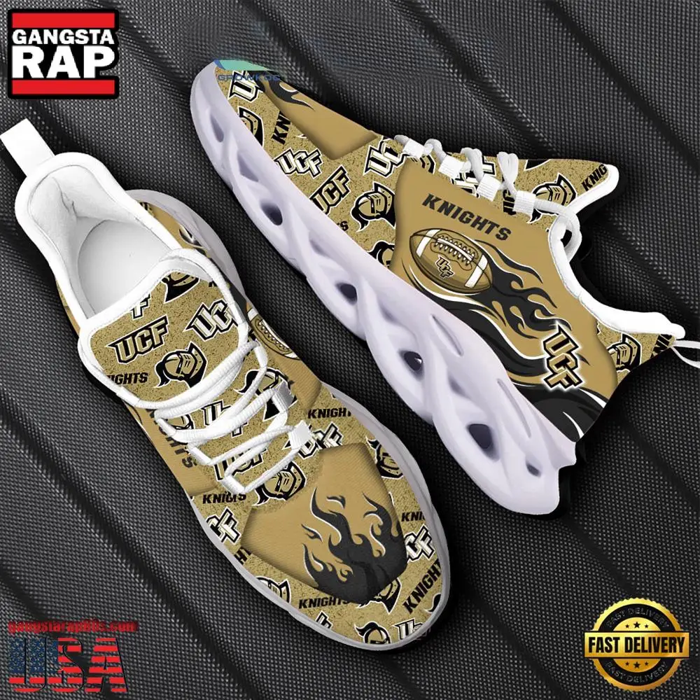 NCAA UCF Knights New Design Max Soul Shoes, Running Sneakers NCAA UCF Knights New Design Max Soul Shoes, Running Sneakers - Image 1