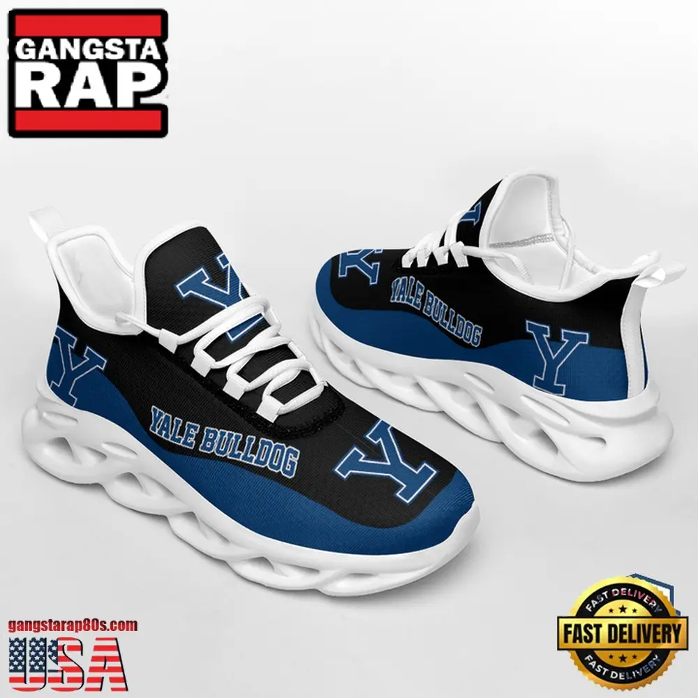 NCAA Yale Bulldogs Unique Design Max Soul Shoes Running Sneakers