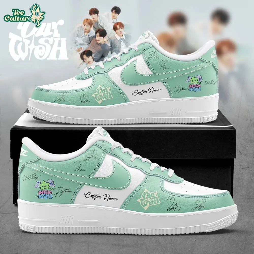 NCT WISH INTO THE WISH Our WISH Tour V2 Custom Name Shoes