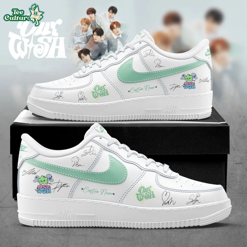 NCT WISH INTO THE WISH Our WISH Tour V4 Custom Name Shoes