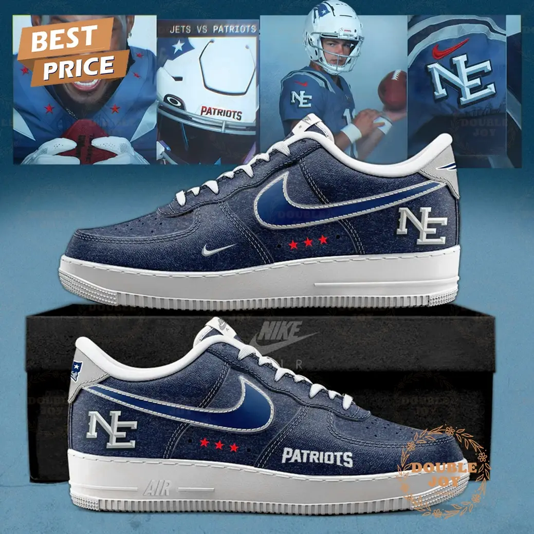New England Patriots x NFL Rivalries Nor'Easter 2025 Air Force 1 Sneakers