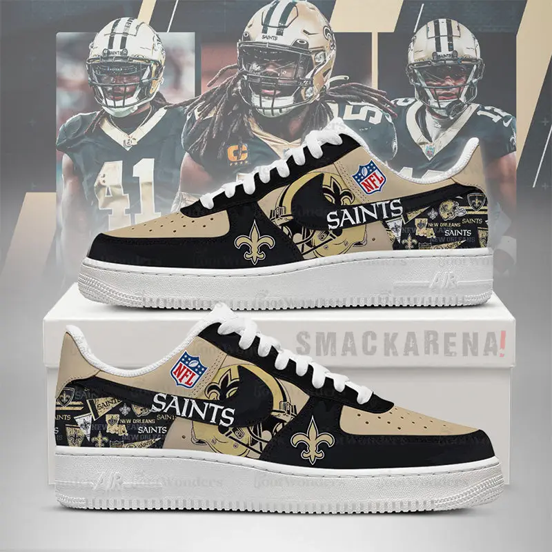 New Orleans Saints Air Force 1 Shoes - NFL Fan Edition | BB90