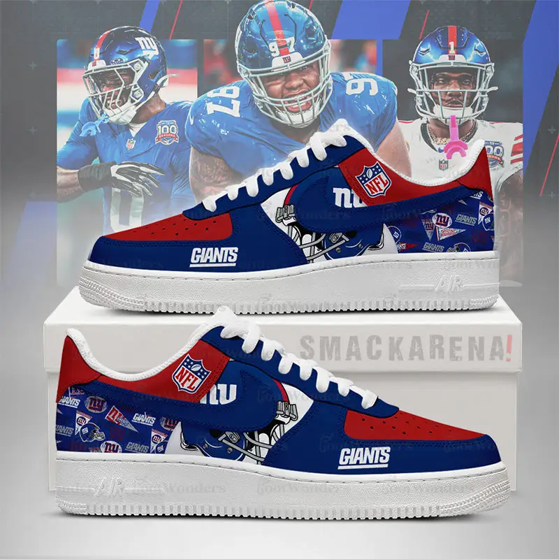 New York Giants Air Force 1 Shoes - NFL Fan Edition | RK37