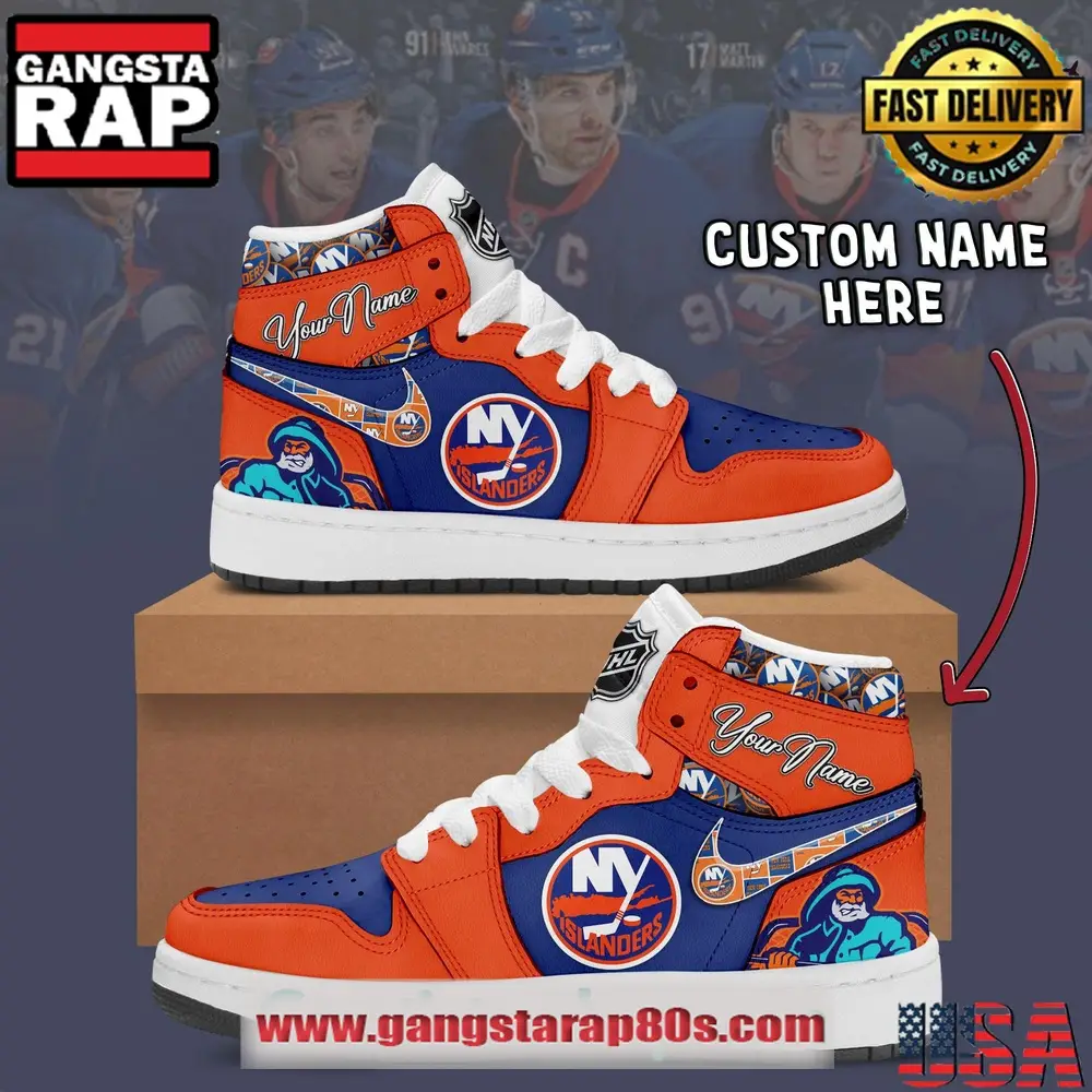 New York Islanders NHL Custom Limited Edition Air Jordan 1 Sneakers Shoes