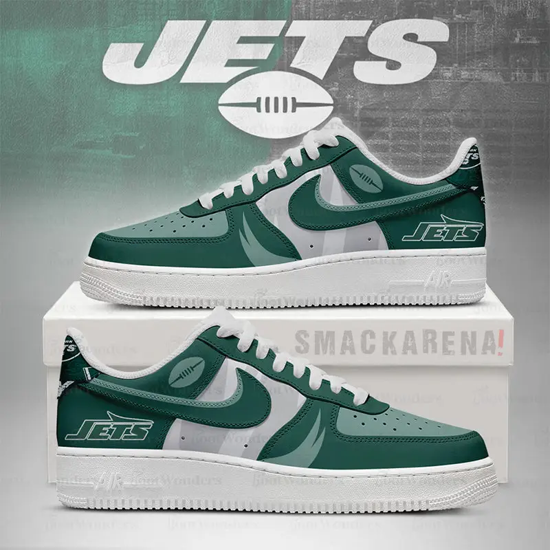 New York Jets Air Force 1 Shoes - NFL Fan Edition | QI63