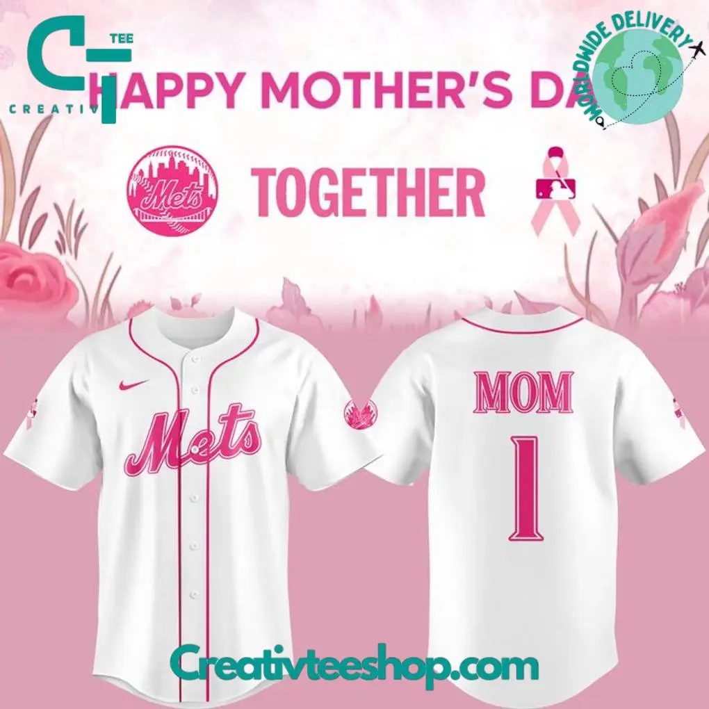 New York Mets Happy Mother'S Day Special Baseball Jersey