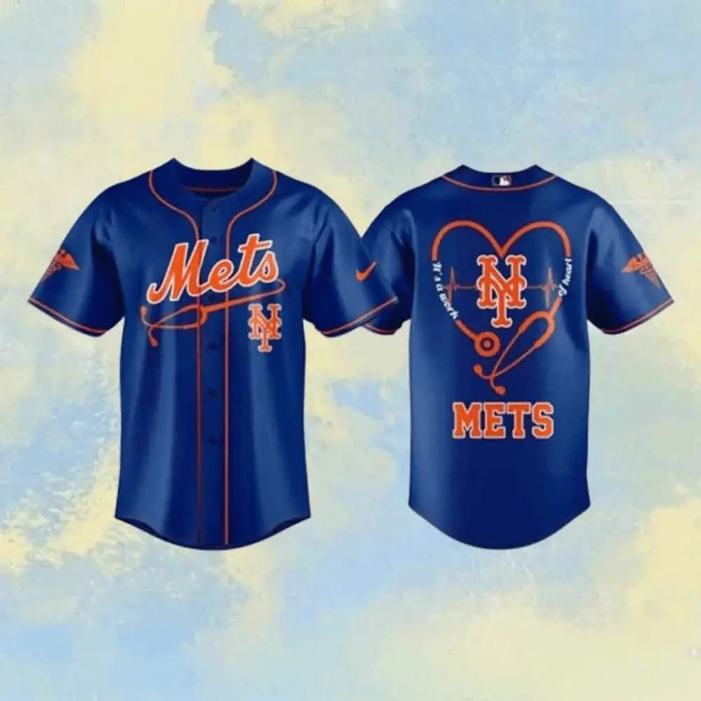New York Mets Healthcare Appreciation Night Baseball Jersey Mets Merch Gifts For Fans