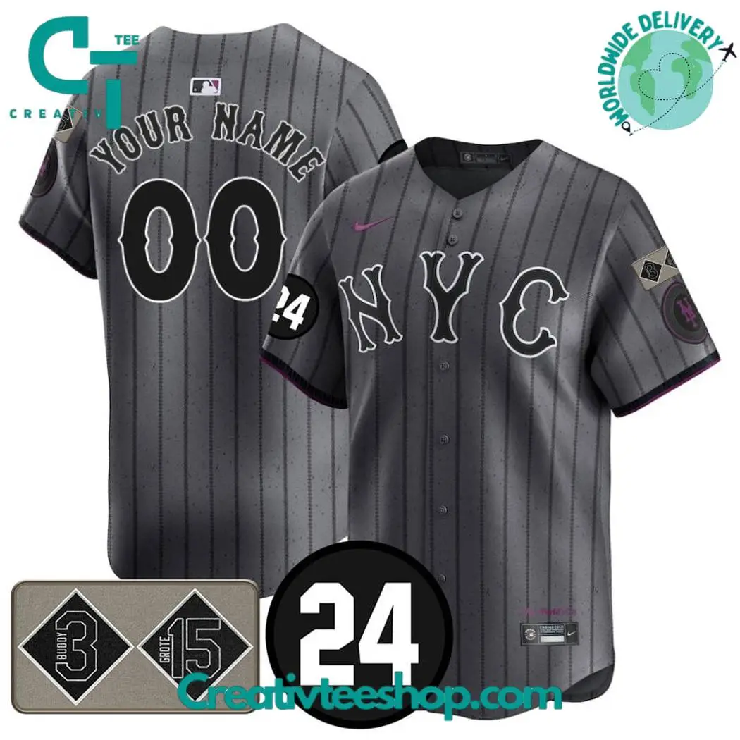New York Mets Memorial City Connect Baseball Jersey