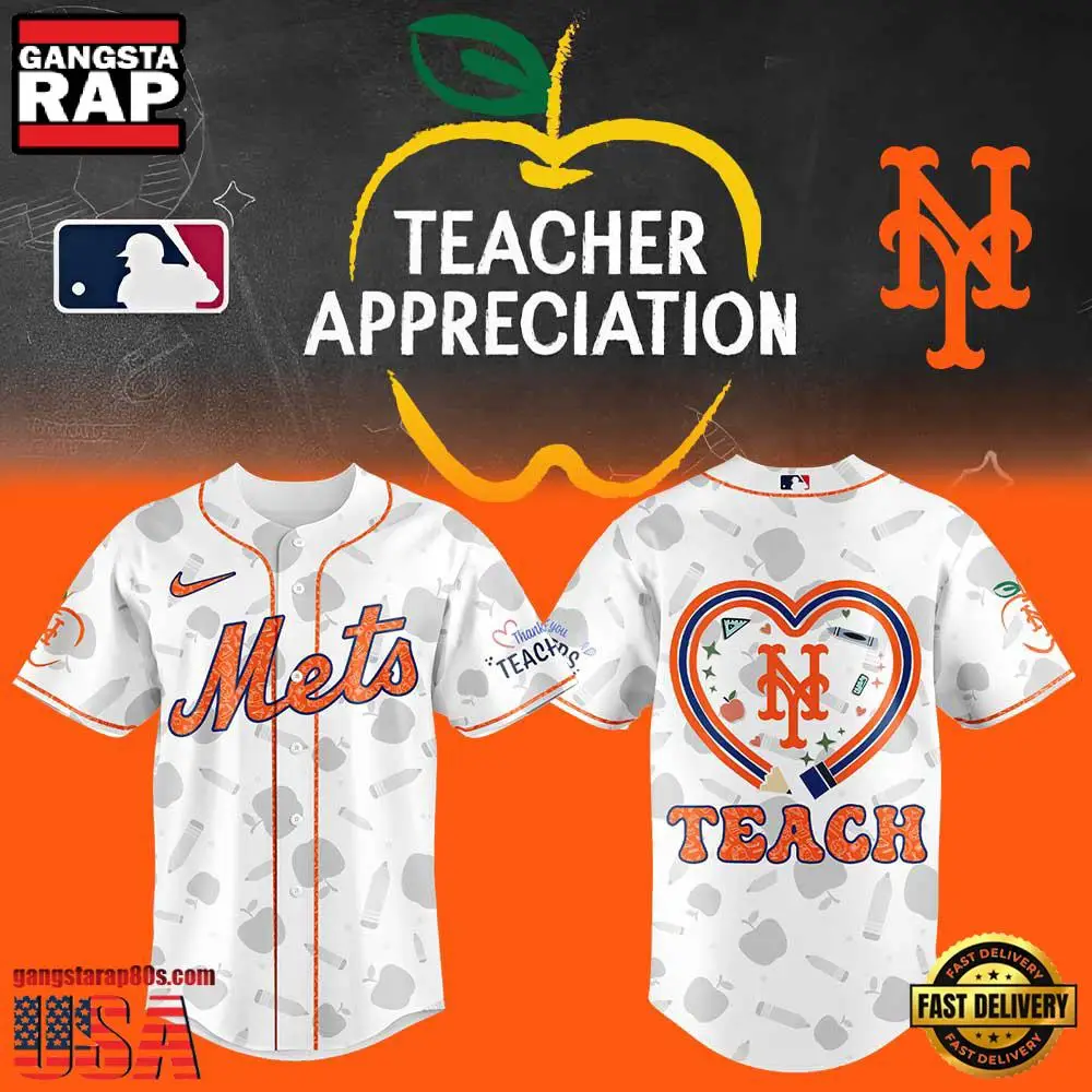 New York Mets Teacher Appreciation 2025 LimitedBaseball Jersey Shirt