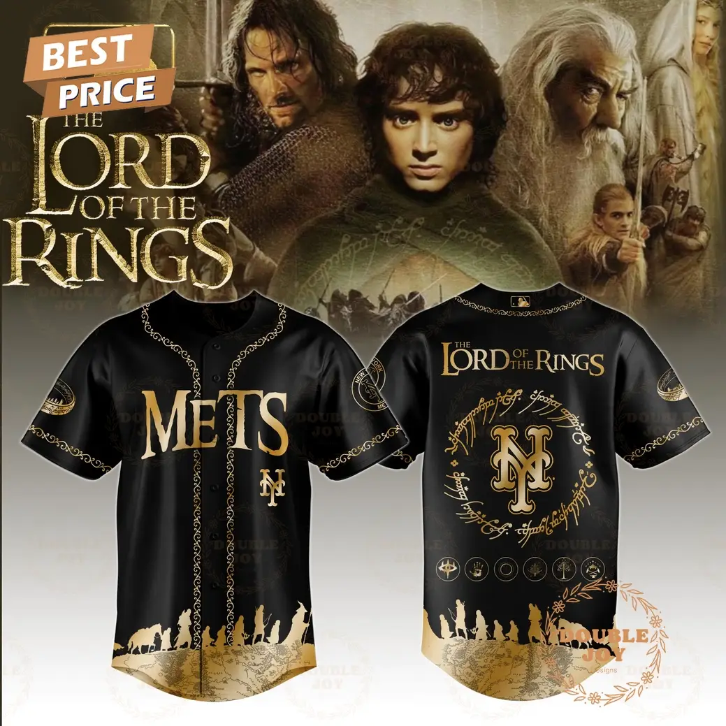 New York Mets The Lord Of The Rings 2025 Limited Edition Baseball Jersey