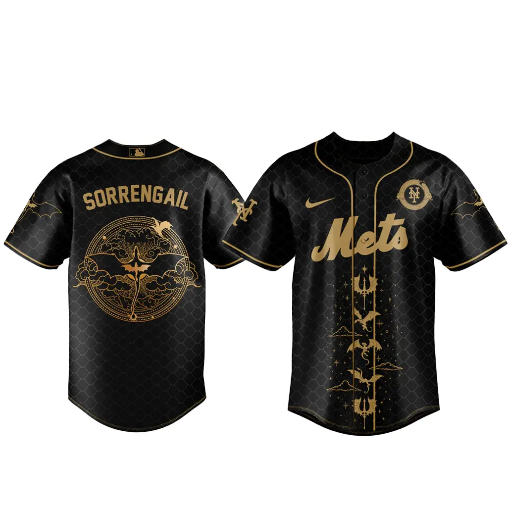 New York Mets x Fourth Wing Night 2026 Baseball Jersey - Tazila