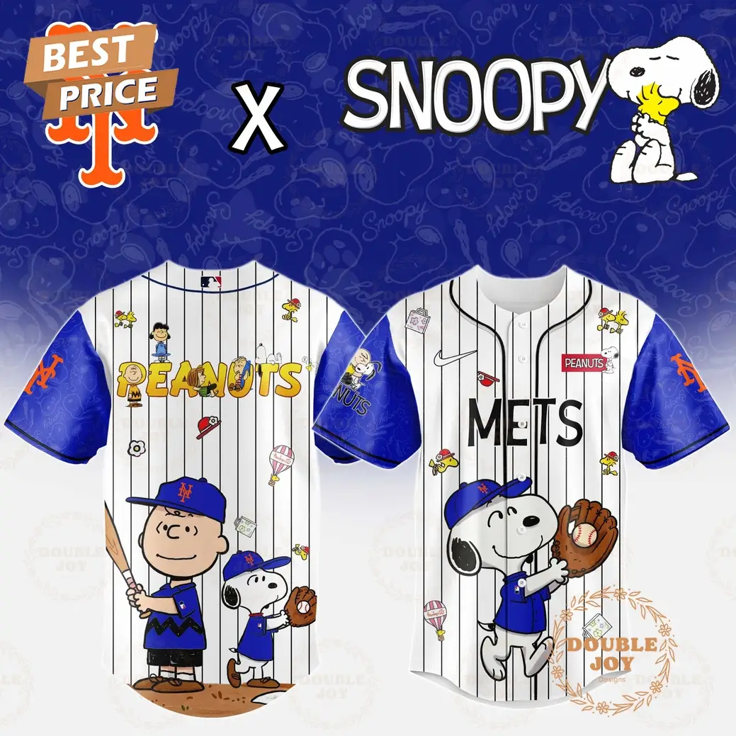 New York Mets x Snoopy 2025 Limited Edition Baseball Jersey